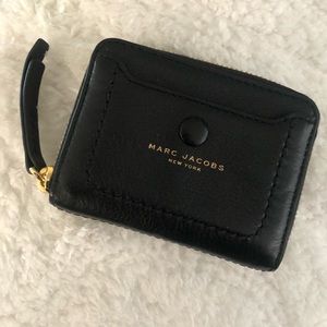 Marc Jacobs Mini Compact Black Empire City Wallet
